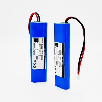 18650 3000mAh 6.4 Volt Side By Side Type LiFePO4 Batteries High Temperature Performance