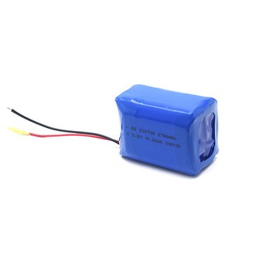 Li-ion Polymer 232738 2700mAh 3.8V With PCB And UL1571 24AWG RED&amp;BLACK