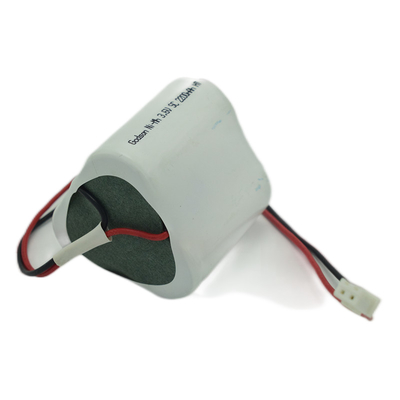 SC2200mAh 3.6 Volt OEM Emergency Light Replacement NiMH Battery Pack  With Good Cycle Life