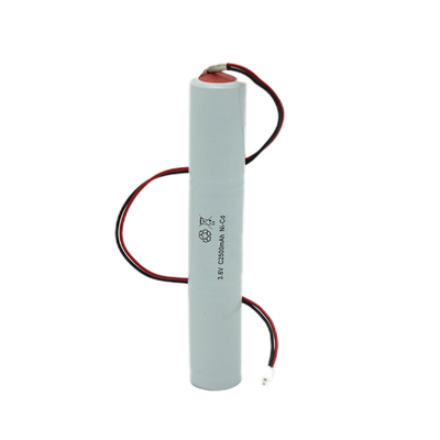 Emergency Lighting Sealed Nickel-Cadmium Cell With IEC 61951 3.6V C2500mAh