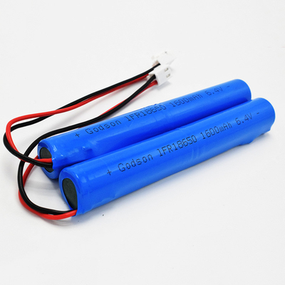 IFR 1600mAh 6.4 Volt 18650 LiFePO4 Stick Type Batteries Easy Installing