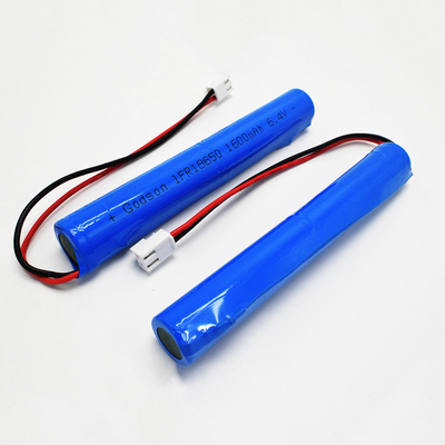 IFR 1600mAh 6.4 Volt 18650 LiFePO4 Stick Type Batteries Easy Installing