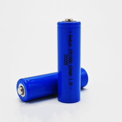 14500 600mAh 3.2V LiFePO4 Battery For Emergency Lights &amp; Exit Signs