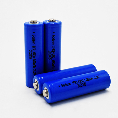 14500 600mAh 3.2V LiFePO4 Battery For Emergency Lights &amp; Exit Signs