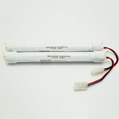 Nicad Emergency Lighting Battery With Good Safety SC1800mAh 6.0V