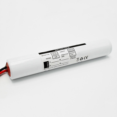3.6V 2500mAh Ni-CD Battery For Emergency Lighting With High Cost-effective
