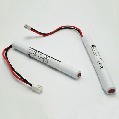 Ni Cd AA600mah 3.6 Volt Exit Light Batteries Stick Type With Good Safety