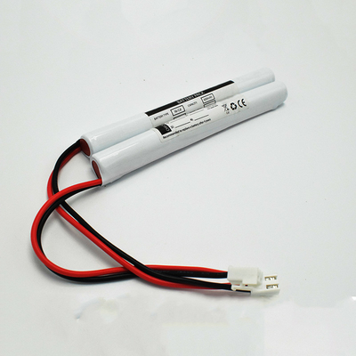 Ni Cd AA600mah 3.6 Volt Exit Light Batteries Stick Type With Good Safety