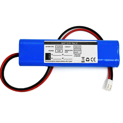 Dual Stick Type 18650 LiFePO4 Batteries 1600mAh 12.8 Volt Solar Lighting