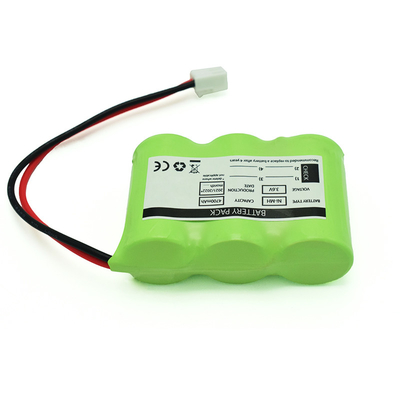 3S1P Side By Side Type 3.6V Ni-Mh C4700mAh High Temperature Rechargeable Battery OEM PVC