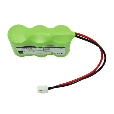 3S1P Side By Side Type 3.6V Ni-Mh C4700mAh High Temperature Rechargeable Battery OEM PVC