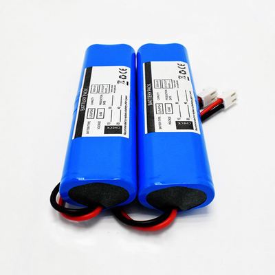 Cylindrical Battery 18650*4 Cells 3000mAh 6.4V SBS LiFePO4 Batteries High Temperature Performance
