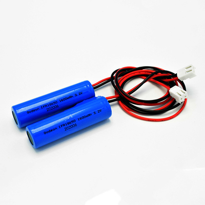 Single Type IFR 18650*1 Cell With PCM 1.6Ah 3.2V LiFePO4 Cylindrical Batteries
