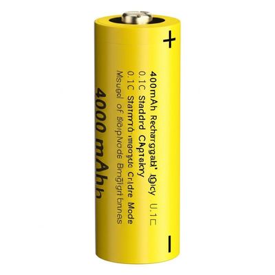 4000mAh Rechargeable Emergency Light Battery High Capacity and 0.1C Standard Charge Mode for 16 Hours of Brightness