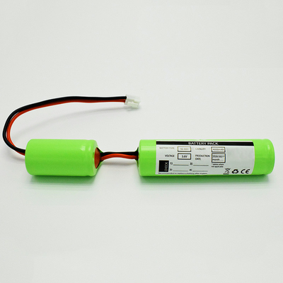 0.1C Rechargeable 3.6 V Ni Mh Battery Pack C4000mAh 500 Times Cycle