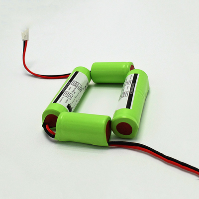 0.1C Rechargeable 3.6 V Ni Mh Battery Pack C4000mAh 500 Times Cycle