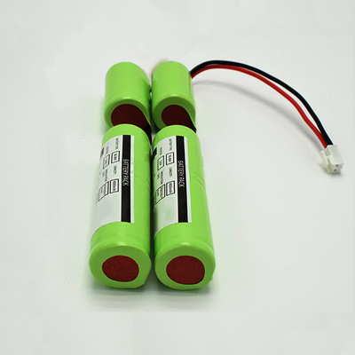 0.1C Rechargeable 3.6 V Ni Mh Battery Pack C4000mAh 500 Times Cycle