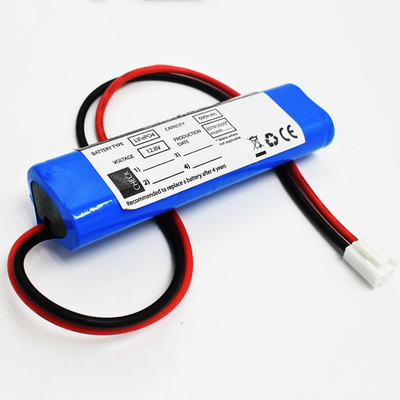 Emergency Lighting 12V LiFePO4 Battery 12.8 V 600mAh Barley Paper