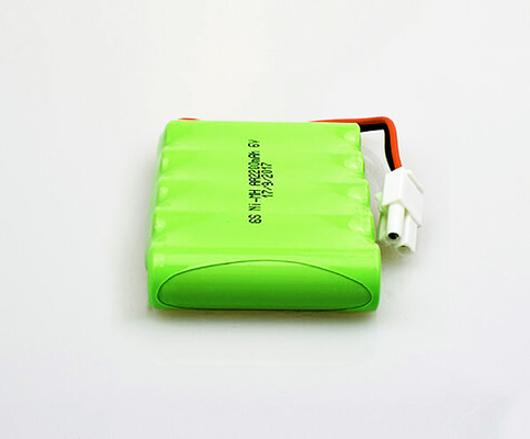 Rechargeable AA Emergency Exit Light Batteries NiMH  2200mAh 6.0V