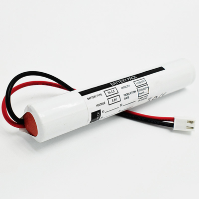 NiCd Sc1200mah 3.6 Volt Battery Stick Type For Emergency Lighting