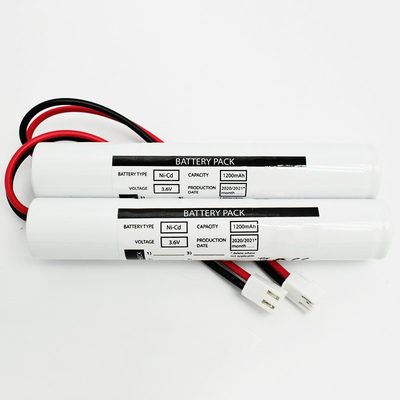NiCd Sc1200mah 3.6 Volt Battery Stick Type For Emergency Lighting