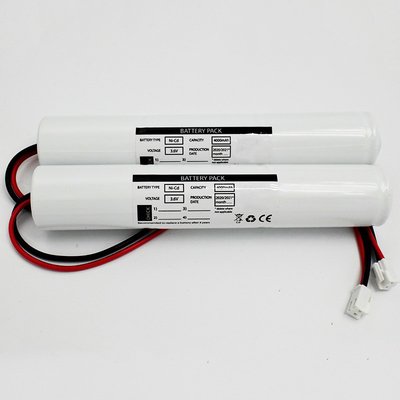 Rechargeable Emergency Exit Light Batteries 4000mAh 3.6 V JST VH 2P Connector