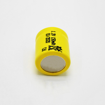 Rechargeable 1.2 V Ni Cd Battery Emergency Lighting 150mAh Cell