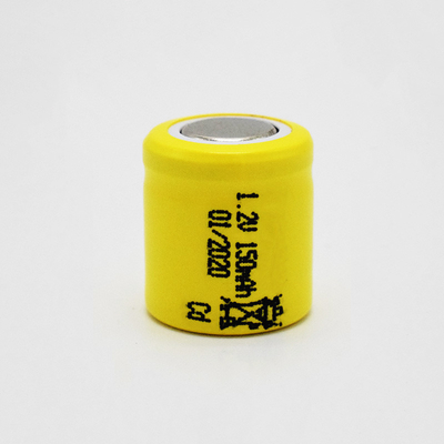 Rechargeable 1.2 V Ni Cd Battery Emergency Lighting 150mAh Cell