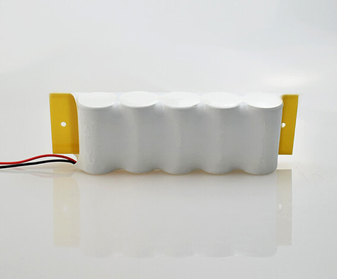 Side By Side 6.0 V Battery Pack D4000mAh Ni Cd With Backplane