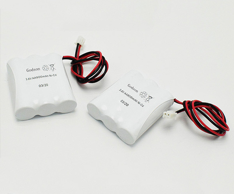 Aa900mah Emergency Exit Light Batteries JST XHP 2P NiCd Battery
