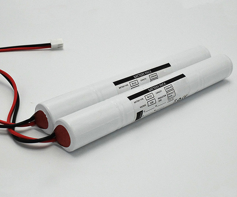 Ni Cd Rechargeable Battery Packs C2500mah 4.8V For Emergency Lighting