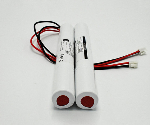 Ni Cd Rechargeable Battery Packs C2500mah 4.8V For Emergency Lighting