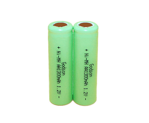 1.2V 0.1C Emergency Exit Sign Battery AA 1300mAh Ni MH Battery