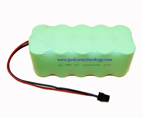 Rechargeable Emergency Exit Light Batteries NiMH Battery 12V SC 2500mAh