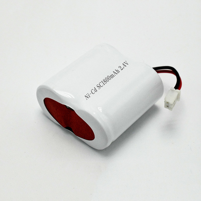 SC1800mah Emergency Light Ni Cd Battery Pack 2.4 Volt Batteries