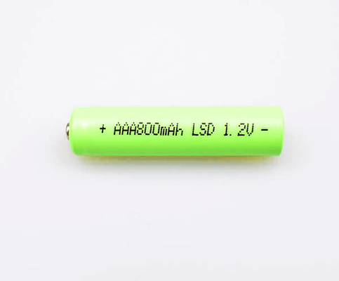 AAA 800mAh 1.2V Ni Mh Battery Cell For Emergency Lightings