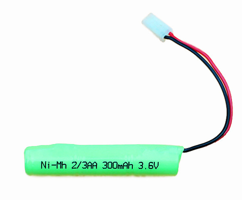 Rechargeable Ni Mh 3.6 V 300mah Battery Pack 2 3AA 300mAh Stick Type
