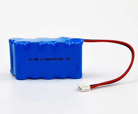 High Temp Emergency Exit Sign Battery Ni-MH 2/3AAA 300mAh 12V