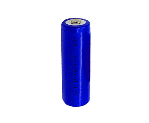 3.2V 14505 Lithium Battery 600 MAh Cell For Emergency Lighting