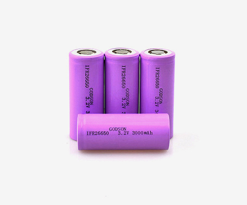LiFePO4 Emergency Light Lithium Battery 3.2V 3000mAh IFR26650