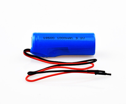 LiFePO4 Lithium Emergency Exit Sign Battery 18500 3.2V 1000mAh
