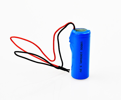 LiFePO4 Lithium Emergency Exit Sign Battery 18500 3.2V 1000mAh