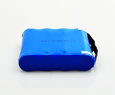 18650 LiFePO4 Exit Light Battery Pack Side By Side Type 3.2V 6000mAh Cells