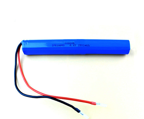 1500mAh Emergency Light Lithium Battery Lithium Iron Phosphate Batteries 6.4V