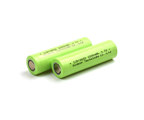 2200mAh Rechargeable Lithium Iron Batteries ICR18650 3.7V Lithium Ion