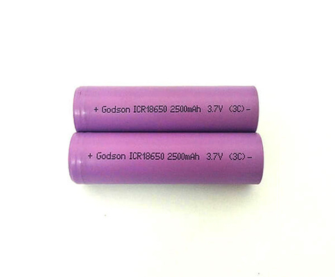 ICR18650 Lithium Ion Battery Emergency Light Battery Environment Friendly 2500mAh