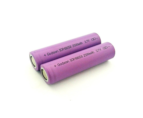 ICR18650 Lithium Ion Battery Emergency Light Battery Environment Friendly 2500mAh