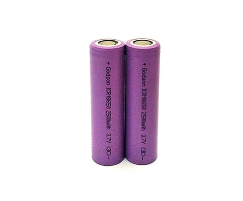 ICR18650 Lithium Ion Battery Emergency Light Battery Environment Friendly 2500mAh