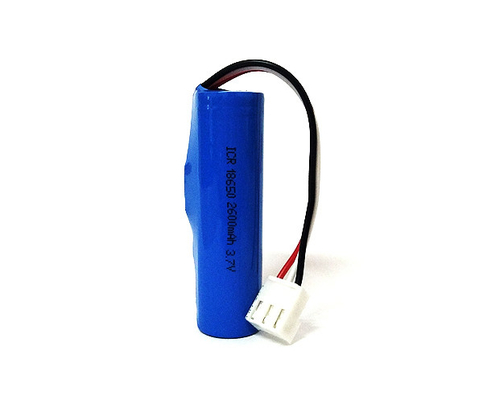 Lithium Iron 2600mAh Rechargeable Battery 3.7V ICR18650 Cell