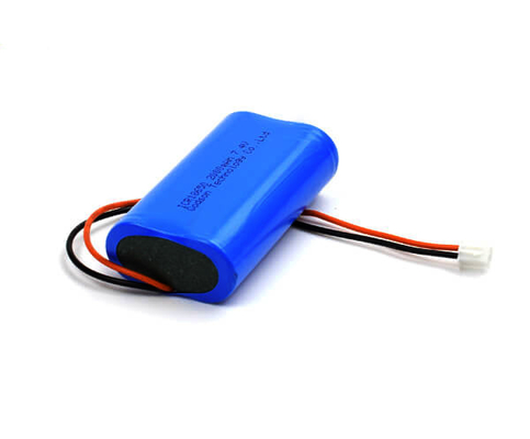 ICR 18650 Emergency Light Lithium Battery 2000mAh 7.4 V Environment Friendly